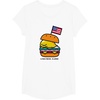 image:imageGudetama American Classic Burger Tee Shirt TShirtWhite