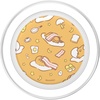 image:imageGudetama Bacon Blanket PopSockets Adhesive PopGripMagnetic PopGrip