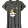 image:imageGudetama Chopsticks Tee Shirt TShirtAsphalt Grey