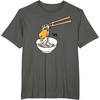 image:imageGudetama Chopsticks Tee Shirt TShirtAsphalt Grey