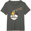 image:imageGudetama Chopsticks Tee Shirt TShirtAsphalt Grey