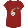 image:imageGudetama Chopsticks Tee Shirt TShirtCranberry Red
