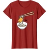 image:imageGudetama Chopsticks Tee Shirt TShirtCranberry Red