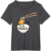 image:imageGudetama Chopsticks Tee Shirt TShirtDark Heather Grey