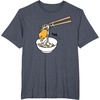 image:imageGudetama Chopsticks Tee Shirt TShirtHeather Blue