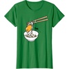 image:imageGudetama Chopsticks Tee Shirt TShirtKelly Green