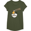 image:imageGudetama Chopsticks Tee Shirt TShirtOlive Green