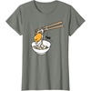 image:imageGudetama Chopsticks Tee Shirt TShirtOlive Heather