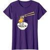image:imageGudetama Chopsticks Tee Shirt TShirtPurple