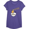 image:imageGudetama Chopsticks Tee Shirt TShirtPurple Heather