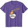 image:imageGudetama Chopsticks Tee Shirt TShirtPurple Heather