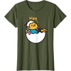 image:imageGudetama Colonial Days American Tee Shirt TShirtOlive Green