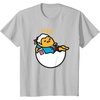 image:imageGudetama Colonial Days American Tee Shirt TShirtSilver Grey
