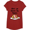 image:imageGudetama Dont Go Bacon My Heart Tee Shirt TShirtCranberry Red