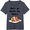 image:imageGudetama Dont Go Bacon My Heart Tee Shirt TShirtHeather Blue