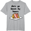 image:imageGudetama Dont Go Bacon My Heart Tee Shirt TShirtHeather Grey