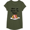 image:imageGudetama Dont Go Bacon My Heart Tee Shirt TShirtOlive Green