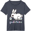 image:imageGudetama Easter Egg and Bunny Shirt TShirtHeather Blue