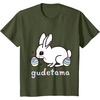 image:imageGudetama Easter Egg and Bunny Shirt TShirtOlive Green
