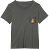image:imageGudetama Faux Pocket Tee TShirtAsphalt Grey