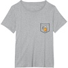 image:imageGudetama Faux Pocket Tee TShirtHeather Grey