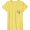 image:imageGudetama Faux Pocket Tee TShirtLemon Yellow