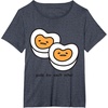 image:imageGudetama Hard Boiled Hearts Tee Shirt TShirtHeather Blue