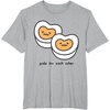 image:imageGudetama Hard Boiled Hearts Tee Shirt TShirtHeather Grey