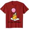 image:imageGudetama Its My Birthday Tee Shirt TShirtCranberry Red