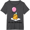 image:imageGudetama Its My Birthday Tee Shirt TShirtDark Heather Grey