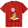 image:imageGudetama Its My Birthday Tee Shirt TShirtRed
