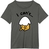 image:imageGudetama Lazy Egg I Cant Tee Shirt TShirtAsphalt Grey