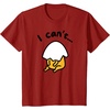image:imageGudetama Lazy Egg I Cant Tee Shirt TShirtCranberry Red
