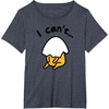 image:imageGudetama Lazy Egg I Cant Tee Shirt TShirtHeather Blue