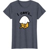 image:imageGudetama Lazy Egg I Cant Tee Shirt TShirtHeather Blue