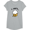 image:imageGudetama Lazy Egg I Cant Tee Shirt TShirtHeather Grey