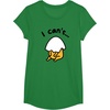 image:imageGudetama Lazy Egg I Cant Tee Shirt TShirtKelly Green