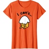 image:imageGudetama Lazy Egg I Cant Tee Shirt TShirtOrange