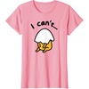 image:imageGudetama Lazy Egg I Cant Tee Shirt TShirtPink