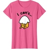 image:imageGudetama Lazy Egg I Cant Tee Shirt TShirtPink Heather