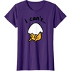 image:imageGudetama Lazy Egg I Cant Tee Shirt TShirtPurple