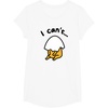 image:imageGudetama Lazy Egg I Cant Tee Shirt TShirtWhite