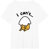 image:imageGudetama Lazy Egg I Cant Tee Shirt TShirtWhite