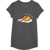 image:imageGudetama Leave Me Alone Tee Shirt TShirtAsphalt Grey