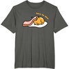 image:imageGudetama Leave Me Alone Tee Shirt TShirtAsphalt Grey