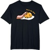 image:imageGudetama Leave Me Alone Tee Shirt TShirtBlack