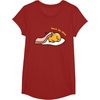 image:imageGudetama Leave Me Alone Tee Shirt TShirtCranberry Red