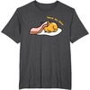 image:imageGudetama Leave Me Alone Tee Shirt TShirtDark Heather Grey
