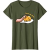 image:imageGudetama Leave Me Alone Tee Shirt TShirtOlive Green