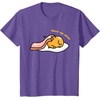 image:imageGudetama Leave Me Alone Tee Shirt TShirtPurple Heather